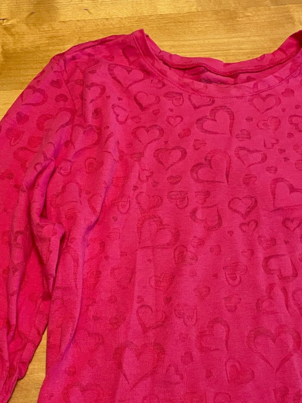 Underscrub burnout sheer heart design